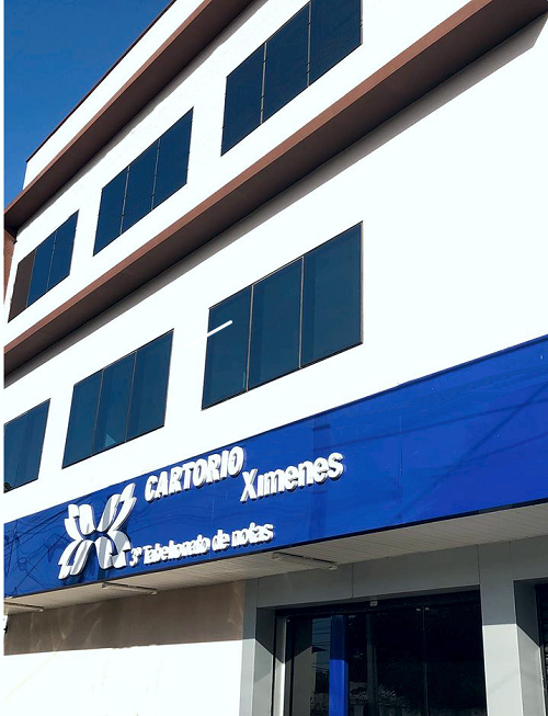 Fachada do Cartório Ximenes